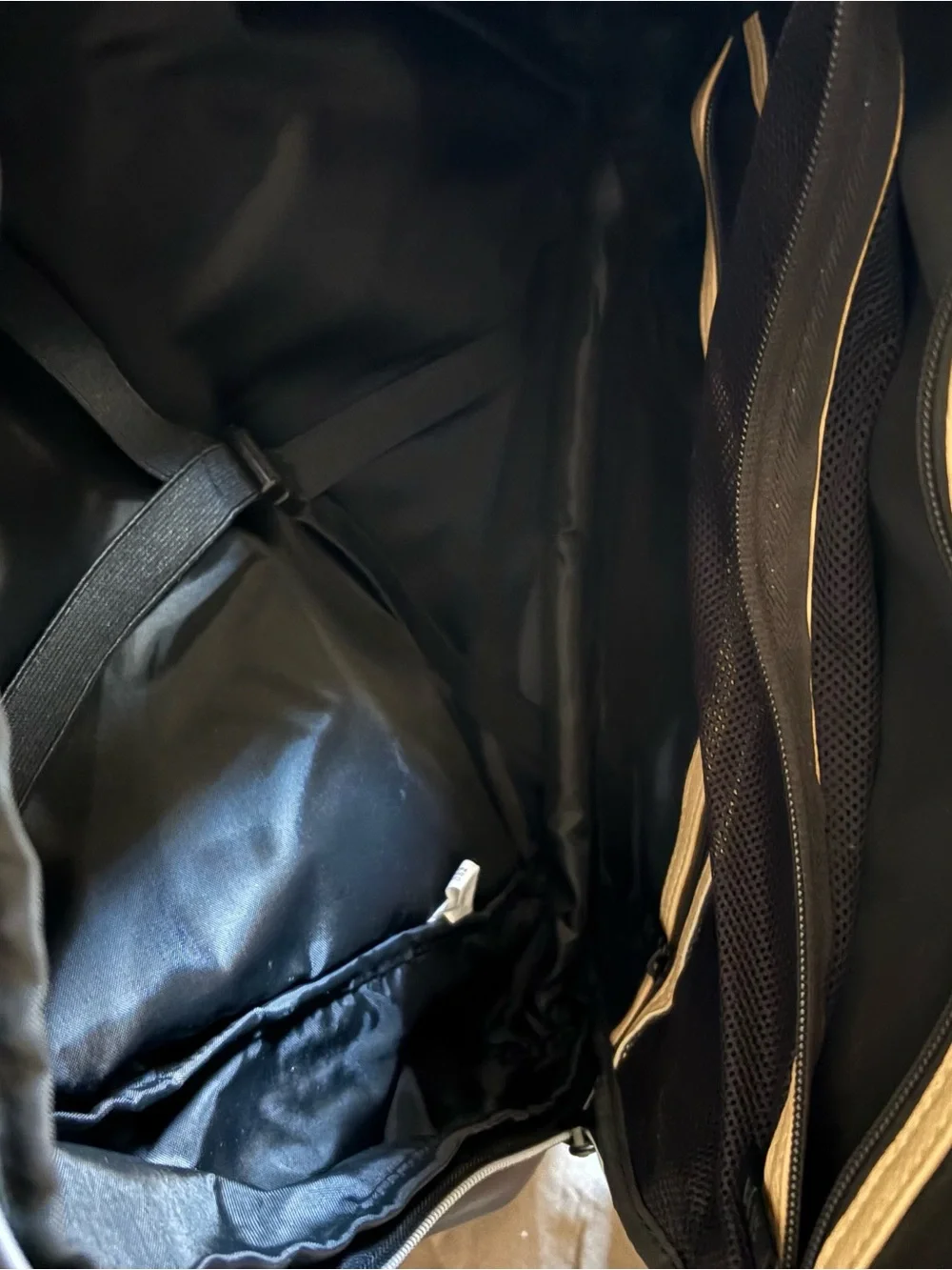 BEIS the Travel Backpack in Black & Pleather 17x14
